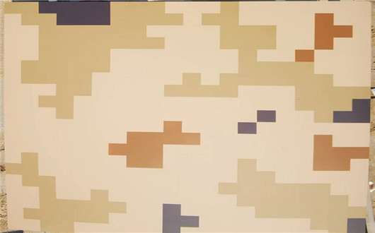 云南荒漠迷彩漆喷涂